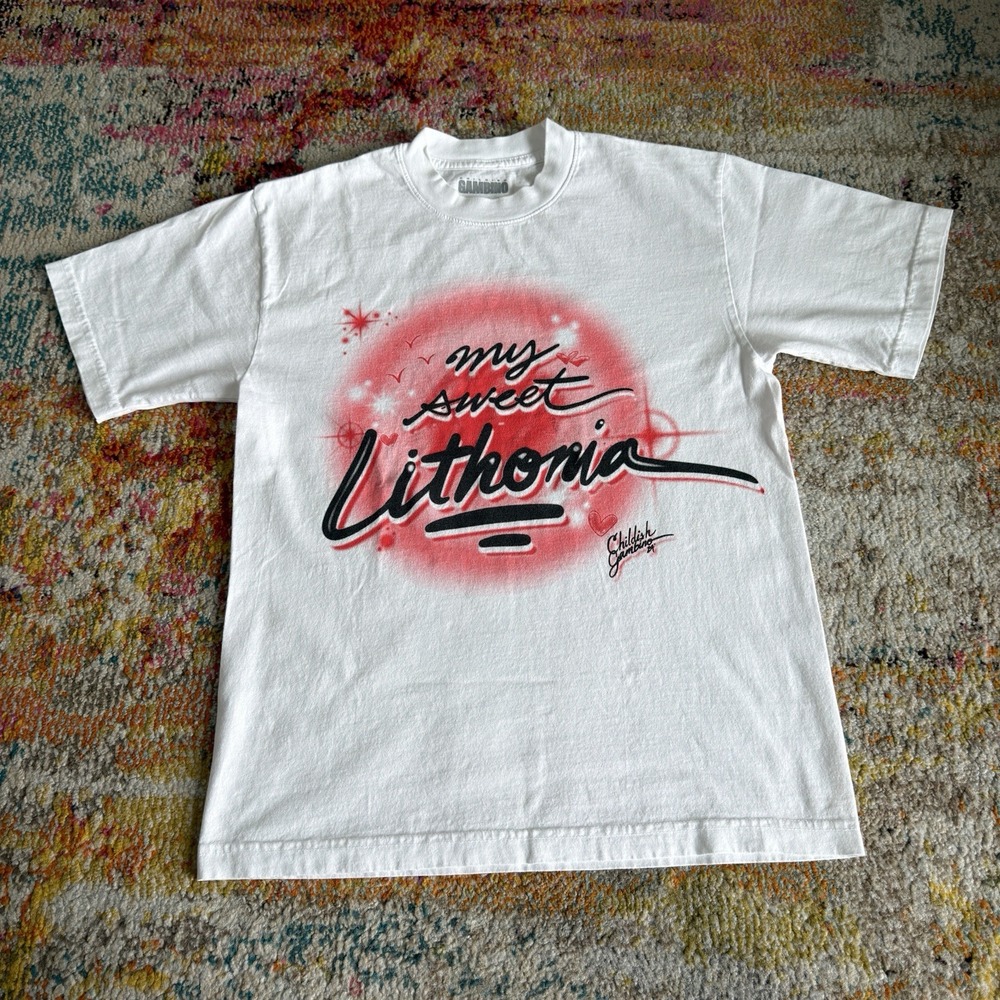 Childish Gambino The New World Tour My Sweet Lithonia Tee White Small Official - Picture 3 of 8